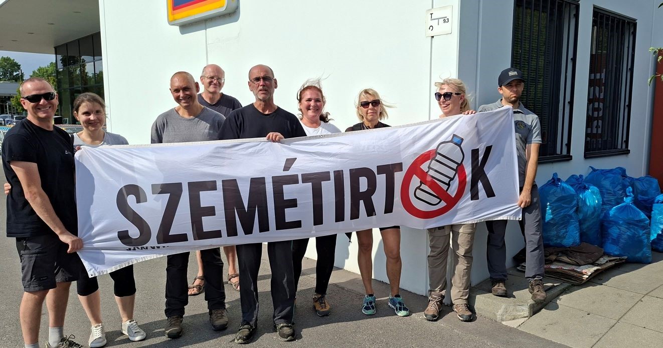 BEBTE Szemétirtók - Ablak a jövőre közösségi zöldtér fejlesztés